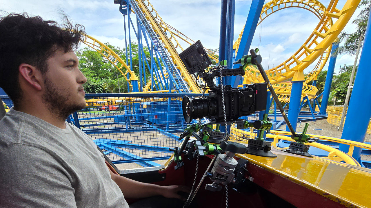 Johnnatan Arce and The Windbubble PROs vs. a Roller Coaster: How They Delivered Crystal-Clear Audio in One Take