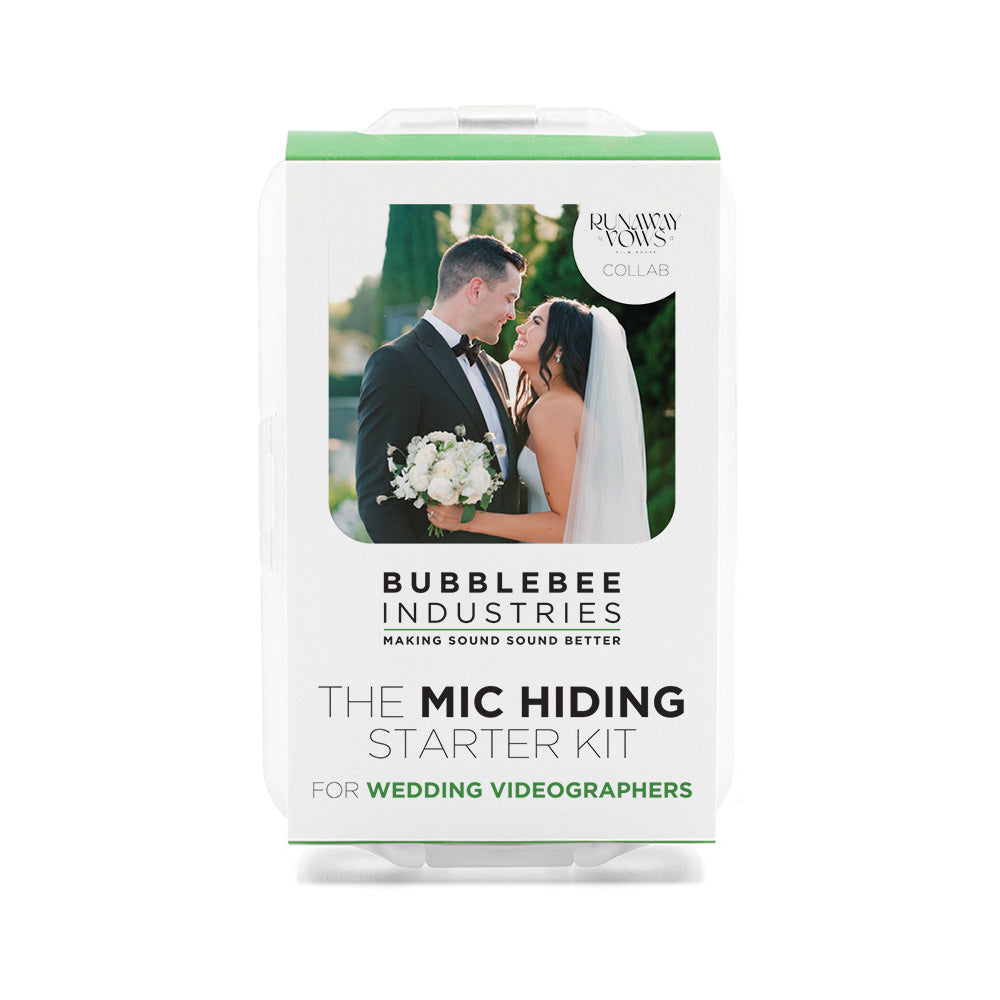 The Mic Hiding Starter Kit for Wedding Videographers: Runaway Vows Collab