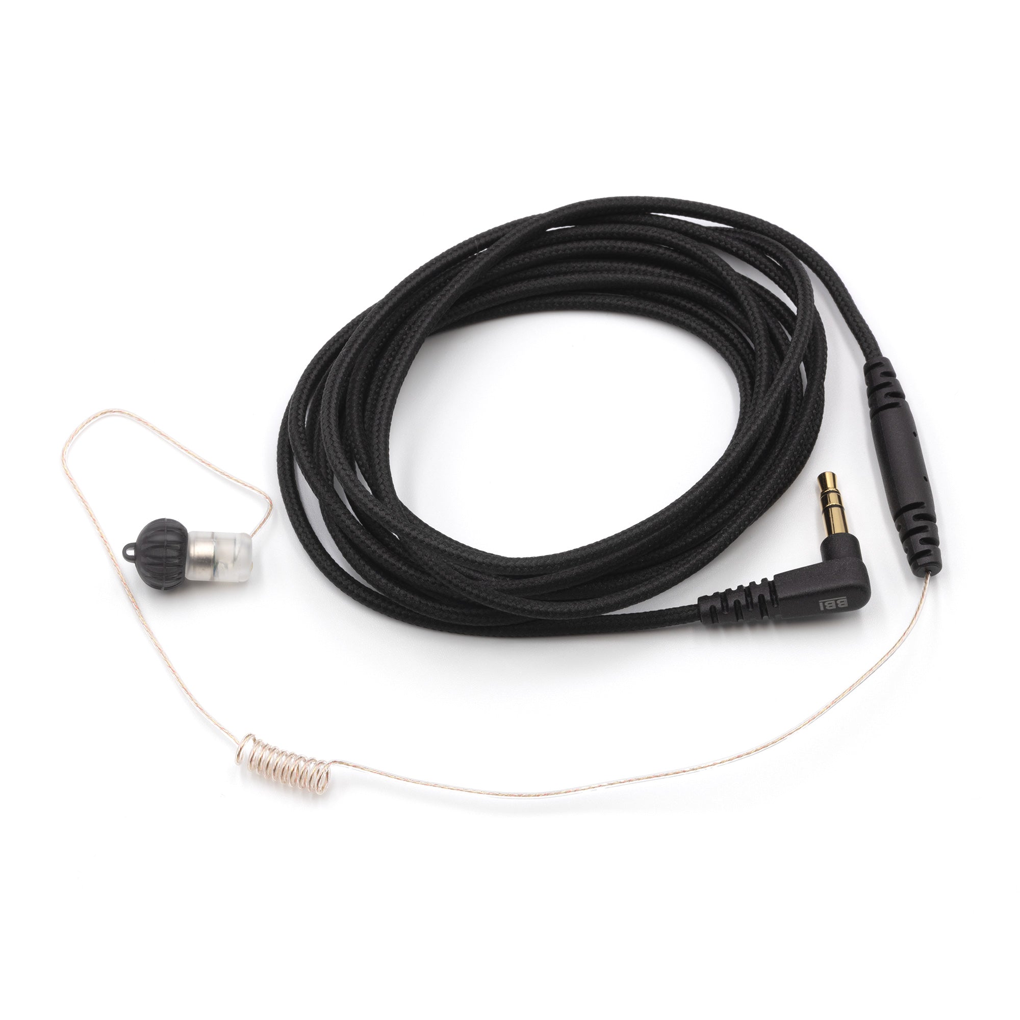 The Sidekick - Broadcast Earpiece IFB In-Ear Monitor, Mono Curly