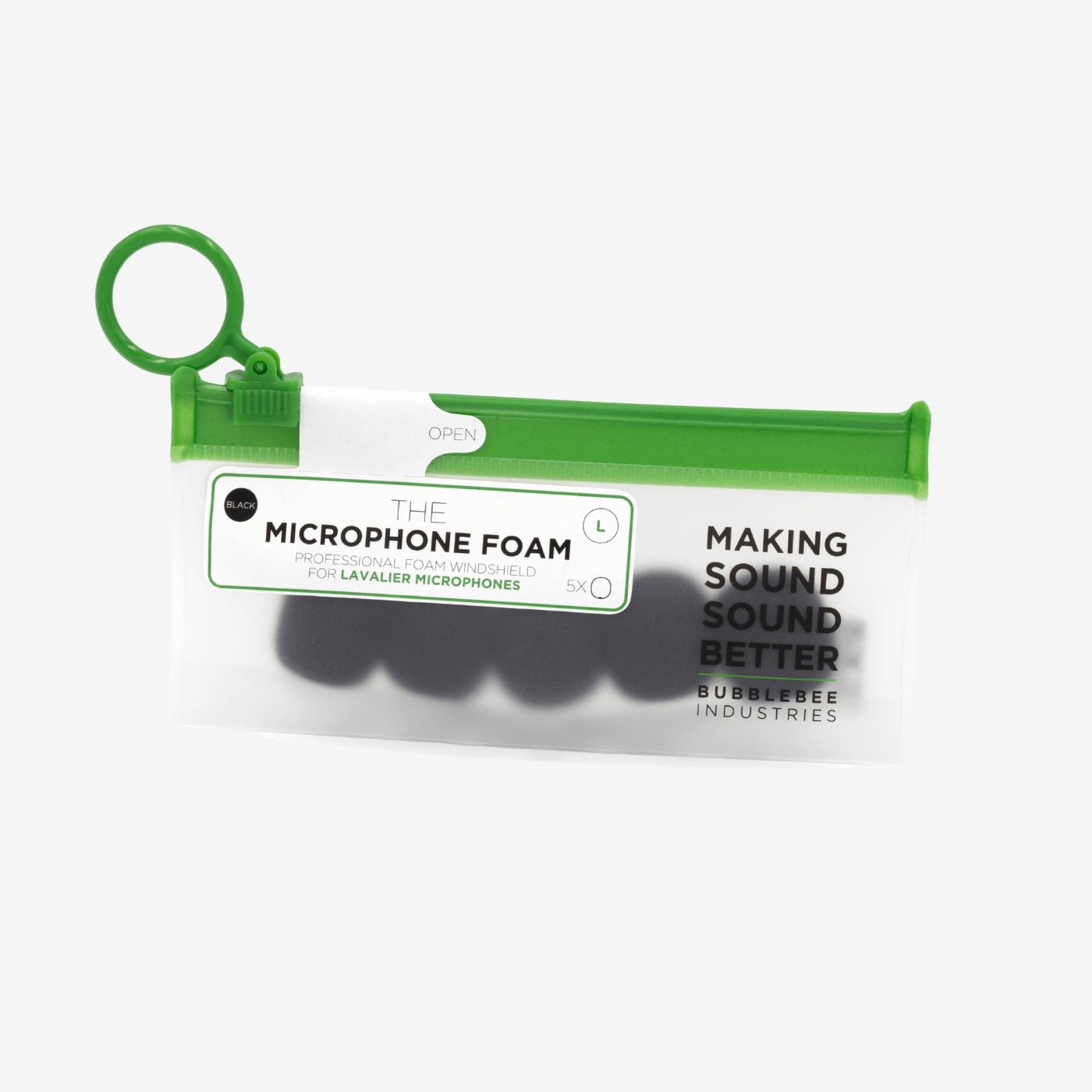 The Microphone Foam for Lavalier Mics