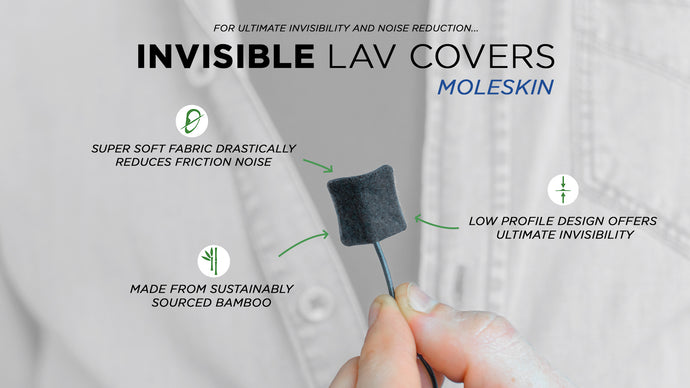Introducing The Invisible Lav Covers - Moleskin