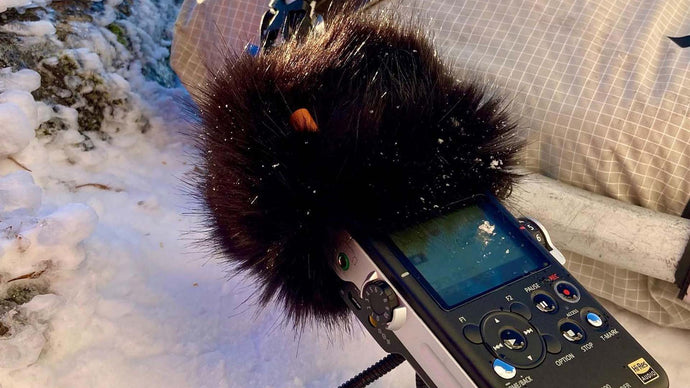 The Windkiller SE for Portable Recorders high in the Scottish hills with Simon Opit