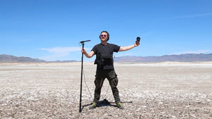 A Transparency Test with The Spacer Bubble in Death Valley, CA