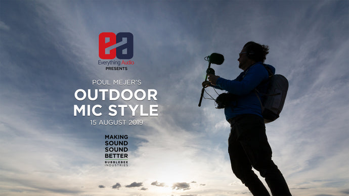 Outdoor Mic Style at Everything Audio, London, 15.08.2019
