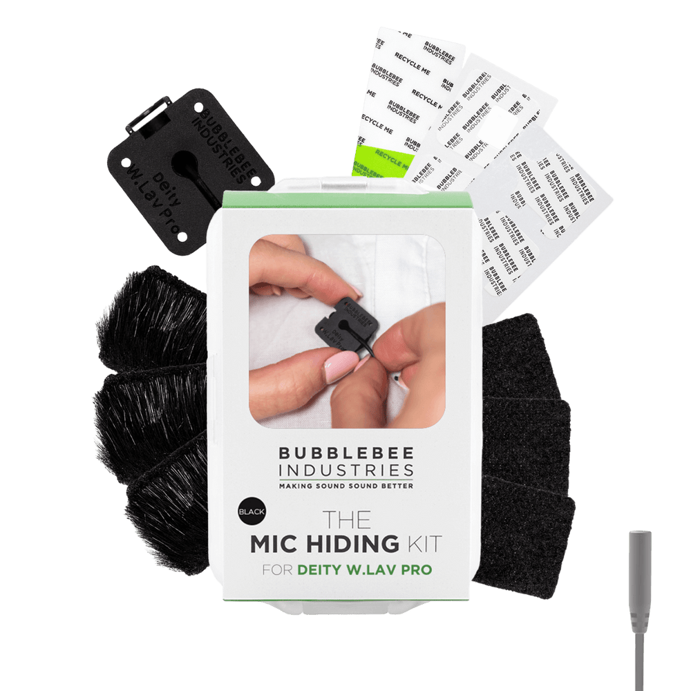 Mic Hiding Kit - Complete Concealment Set | Bubblebee Industries