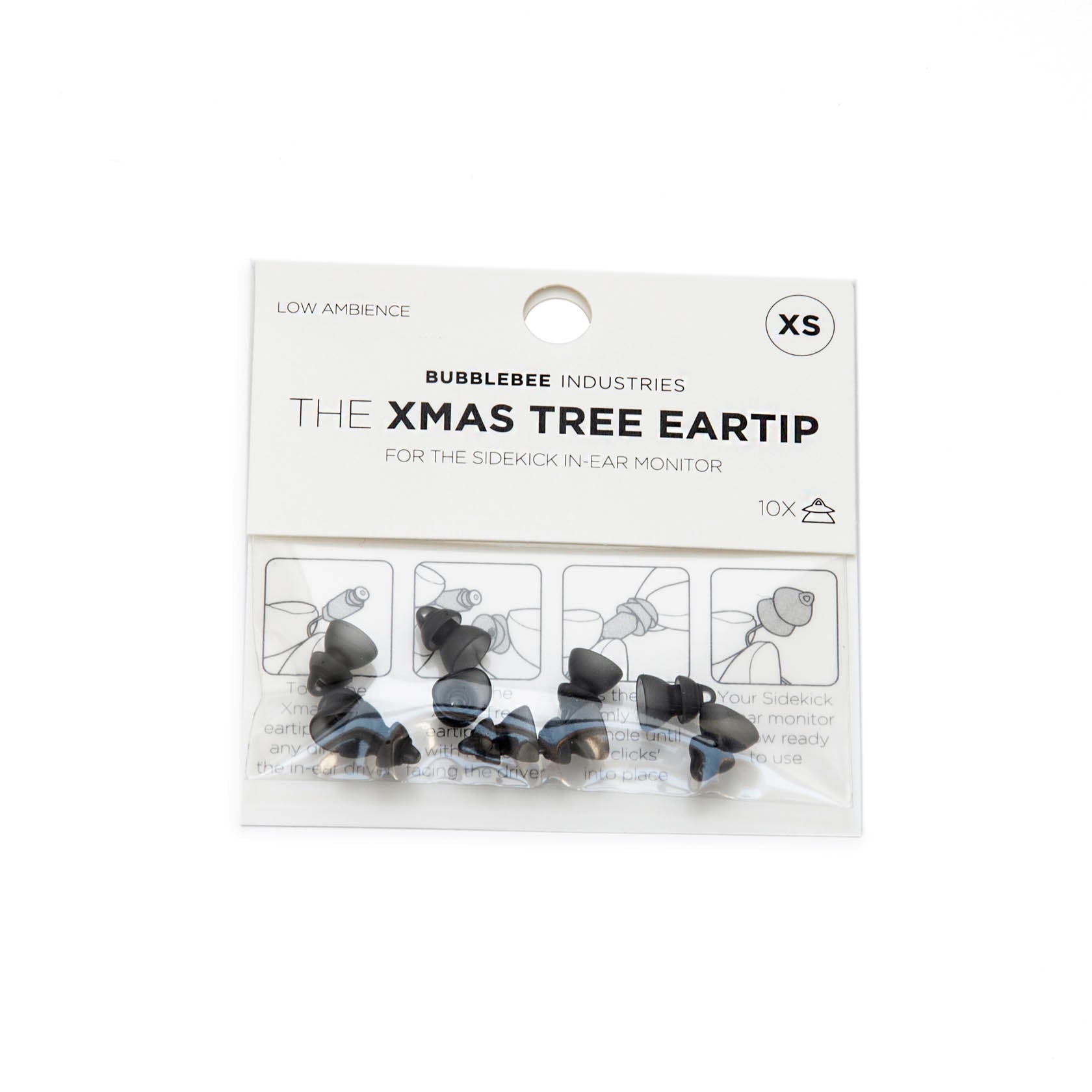 The Sidekick Christmas Tree Eartip, 10-Pack